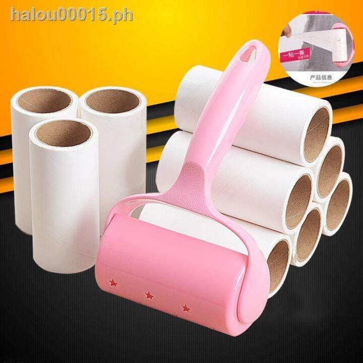 ready stock drum sticky paper sticking device roller hair oblique ...