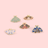 Colorful Moth Butterfly Enamel Pins Cute Butterfly Brooch Lapel Pin Badge Cartoon Insect Jewelry Gift