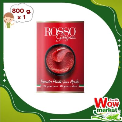 Rosso Tomato Paste 800g | WOW..! รอซโซ่ ซอสมะเขือเทศเข้มข้น 800 กรัม