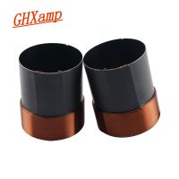 GHXAMP 35.5mm Bass Voice Coil Four-Layer Coil Woofer Black Aluminum Skeleton 2Pcs