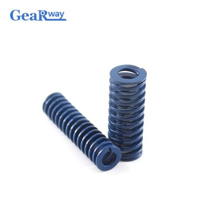 【Worth-Buy】 Gearway สปริงกดสีฟ้าอัตราส่วนการบีบอัด48% สปริงบีบอัดแบบเกลียว Tl22x20/22x2 5/22x3 0/22x5 0/22x55mm