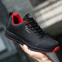 2021Mens Casual Shoes Outdoor Sports Running Comfortable Breathable Sneakers Fashion Large Size Leather Non-slip Light Shoes