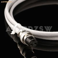 1.2M HIFI 4N 9999 Sterling silver MINI XLR DC Linear power supply cable GX16-3 to XLR For Pro-Ject Phono Box RS