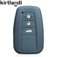 [More Suitable]ซิลิโคนที่ใส่กุญแจสำหรับ Toyota Corolla Rav4 Camry V70 Prado 150 2020 2019ใหม่ฝาครอบกุญแจรถ Keychian อุปกรณ์เสริม Shell Fob