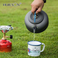 【HUIESON】หม้อต้มน้ำ กาต้มน้ำ 1.4L สำหรับตั้งแคมป์ แบบพกพา กาต้มน้ำพกพา กาต้มน้ำอลูมิเนียม หม้อกาต้มน้ำ ต้มน้ำเดือดไว เหมาะแก่การพกพาไปตั้งแคมป์ เดินป่า แค้มปิ้ง