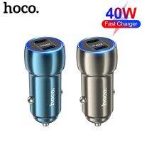 หัวชาร์จเร็วในรถ 3 Muiti-port Hoco NZ6 PD45W 3 Port Car Charger ชาร์จเร็ว ของแท้ Type-C 25W + Type-C 20W + USB 18W output