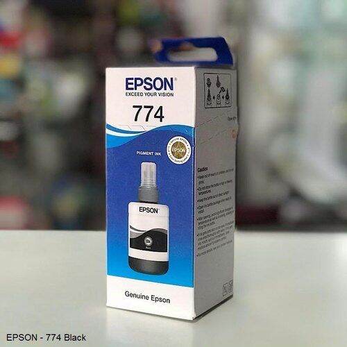 epson-774-หมึกแท้-สีดำ-ใช้กับ-m100-m200-l655-l605-l1455-พิมพ์ได้-6-000แผ่น-by-shopak