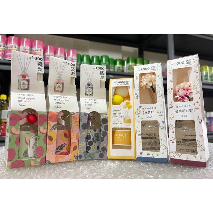 Korean Fruit Aroma Diffuser (Authentic from Daiso Korea) 50ml Lazada PH