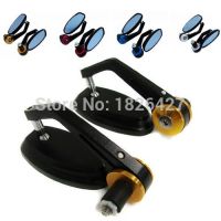 5 Color Universal Motorcycle Bar End Rearview Mirrors 7/8" For BMW Ducati Aprilia Cafe Racer Victory Triumph Daytona 675 Honda Mirrors