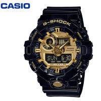 Casio นาฬิกาผู้ชาย G-SHOCK กันกระแทกกันน้ำแฟชั่นอินเทรนด์กีฬา GA-700 นาฬิกาของขวัญสำหรับแฟน GA-710GB-1A