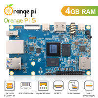 RK3588S Orange Pi 5 4GB,โมดูล PCIE ภายนอก WiFi BT,SSD Gigabit Ethernet คอมพิวเตอร์บอร์ดเดียว,เรียกใช้ระบบปฏิบัติการ Android Debian