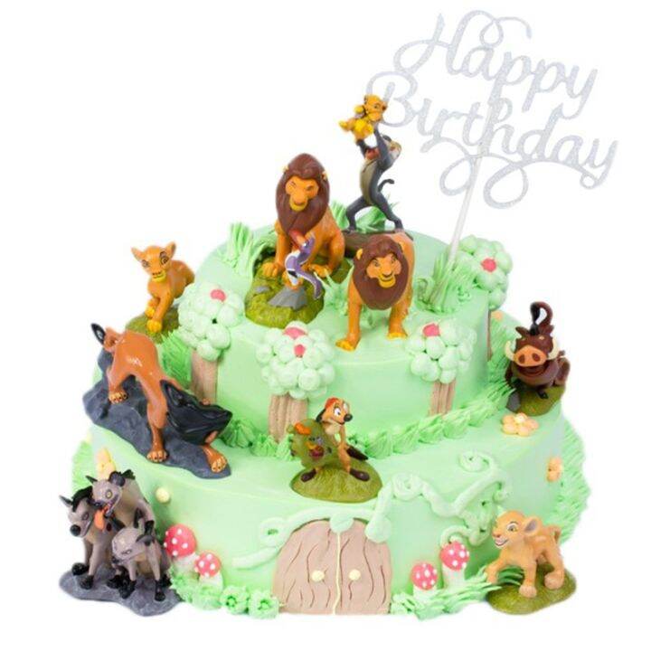 The Lion Figure Cake Topper The Lion Guard King Kion Figures Bunga ...