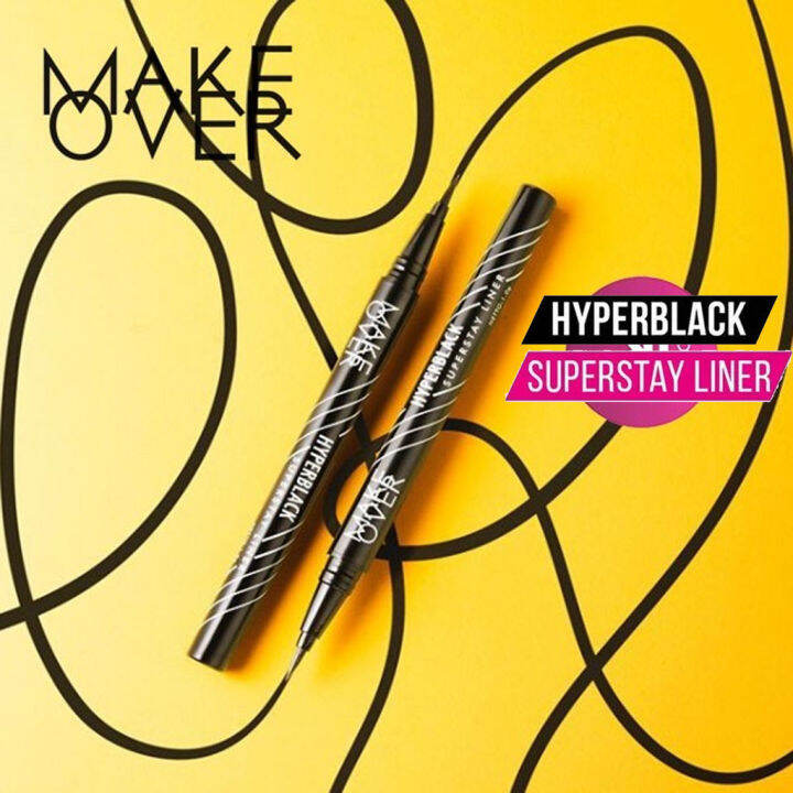MAKEOVER Hyperblack Superstay Liner ( Eyeliner Pen ) Lazada Indonesia