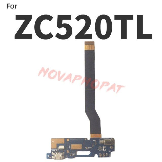 high-quality-nang20403736363-novaphopat-ตัวเชื่อมต่อชาร์จพอร์ตสำหรับ-asus-zenfone-3-max-zc520tl-แท่นชาร์จยูเอสบีไมโครโฟนสายอ่อนแผงเครื่องสั่น-mic