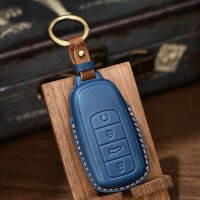 หนังแท้สำหรับ Chery Tiggo 8 Pro Tiggo 8Plus ใหม่5 Plus 7 Pro 4ปุ่ม Keyless Entry Fob Protector Shell