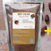 Bột cacao nguyên chất cao cấp , không pha trộn tạp chất , dễ tan, đậm đà