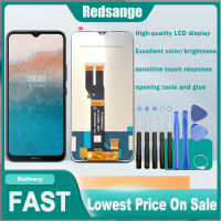 Redsange หน้าจอ LCD ดั้งเดิมสำหรับ Nokia C21 Plus จอแสดงผลหน้าจอ LCD ดิจิไทเซอร์หน้าจอสัมผัสแทนการประกอบสำหรับ C21 Nokia Plus หน้าจอแสดงผล TA-1433 TA-1431 TA-1426 TA-1424พร้อมเครื่องมือฟรี