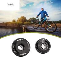 HERWK MTB Gxp ฝาเกลียวข้อเหวี่ยงอะไหล่รถจักรยานจักรยานเสือหมอบ M26 M15เกลียว BB อะลูมินัมอัลลอยสกรูขอนซือฝาครอบข้อเหวี่ยงแขนข้อเหวี่ยงน็อตสำหรับซ่อมแซมด้านล่างจักรยานแหวนรองฝาสลักเกลียวแขนข้อเหวี่ยง