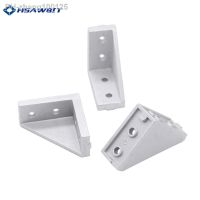 2040 corner fitting angle aluminum 20x40 L connector bracket fastener match use 2040 industrial aluminum profile 2020 2028