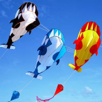 Free shipping dolphin soft kite nylon fabric kite line animated kites fishing inflatable kite outdoor toy fly Parafoil octopus