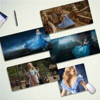 ดิสนีย์ Cinderella ใหม่ขนาดใหญ่ Gaming Mouse Pad XL ล็อคขอบขนาด Keyboard Mouse Pad ของขวัญสำหรับแฟน Mouse Pad