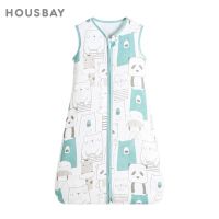 Baby Sleeping Bag For Newborn Baby Wearable Blanket 0.5 Tog Summer 100% Cotton Print Vest Sleep Sack Baby Boys Girls 0-3 Years