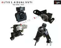 *** SET *** ยางแท่นเครื่อง + แท่นเกียร์ โตโยต้า อัลติส ดูอัล ALTIS DUAL 1.6 เกียร์ CVT ปี 2010 - 2013 ( 4 ชิ้น )