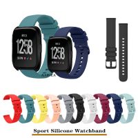 {zhiyun Watchshop}สายนาฬิกาซิลิโคนสายรัดข้อมือกีฬาใหม่สำหรับ Fitbit Versa Lite 2