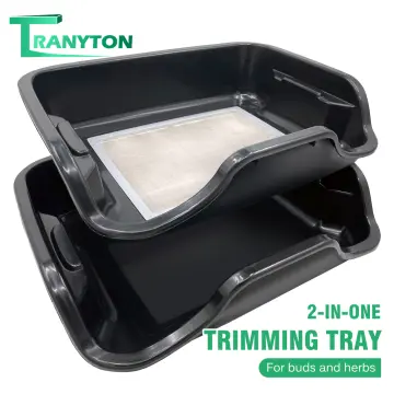 ส่งฟรี] Trimming tray ถาดทริมดอก ทริมสมุนไพร กรองเคียฟ ใช้สำหรับทริมดอกไม้