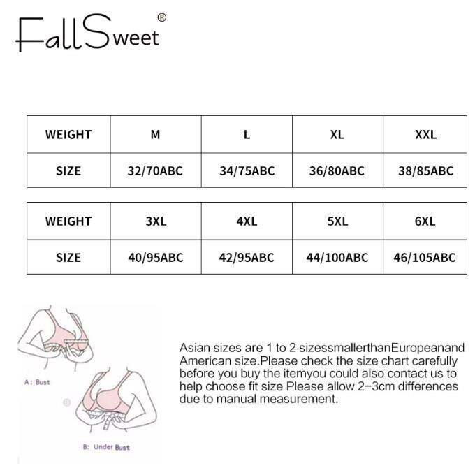 a-needed-fallsweet-บราไร้รอยต่อขนาดพิเศษ-m-6xl-ไร้สายดันยางกันการหย่อนคล้อยชุดชั้นในใส่นอน