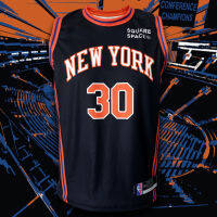 เสื้อบาส เสื้อบาสเกตบอล NBA ทีม New York Knicks เสื้อทีม นิวยอร์ก นิ๊กส์ #BK0102 รุ่น City Julius Randle#30 ไซส์ S-5XL