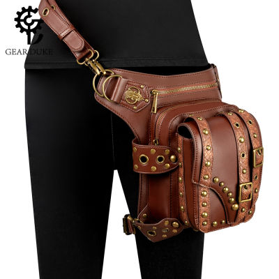 Punk Rock Motorcycle Chain Bag Female Shoulder Bag Mens Waist Bag One Piece Dropshipping