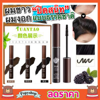 Hair Mascara มาสคาร่า ปิดผมขาว ปิดผมหงอก ปิดผมบาง ที่ปิดผมขาว ที่ปกปิดผมขาว แบบเร่งด่วน มาสคาร่าผมขาว ขนาด 14ml มี 3 สีให้เลือก T1081 T1082 T1083