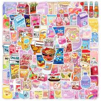 [NEW EXPRESS]₪ ❉ Yummy Delicious Food Series 03 Snacks Drinks Candy Mini Stickers 100Pcs/Set Waterproof DIY Fashion Decals Doodle