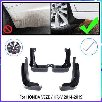 Car Mud Flaps for Honda HR-V Vezel 2014~2019 HRV HR V 2015 2016 2017 2018 Mudguard Splash Guard Fender Mudflaps Auto Accessories