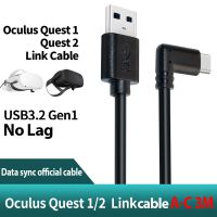 Link Cable for Oculus Quest 2 USB 3.2 Gen 1 Data Transfer Quick Charge for Oculus Quest 2 Accessories VR Type C 3M 5M Cord Furniture Protectors Replac