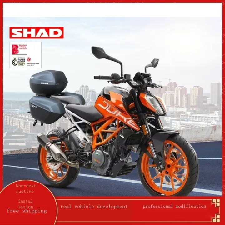 Apply new KTM duke 390 modified shard side box tail box DUKE390 ...