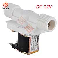 1/2 quot; N/C DC 12V 24V AC 220V Magnetic N/C Electric Solenoid Valve Water Air Inlet Flow Switch