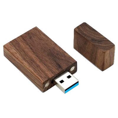 1 Piece 32GB USB 3.0 Memory Stick Wooden Flash Memory Stick Drive Wood USB Flash Drive Memory Stick Creative Gift for Friend
