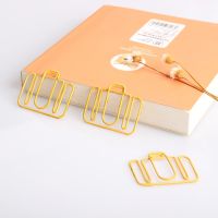 Special-shaped yellow camera Paper clip Shaping Bookmark Shool Stationary Office Clip Paperclips Metal Paper Clips yellow