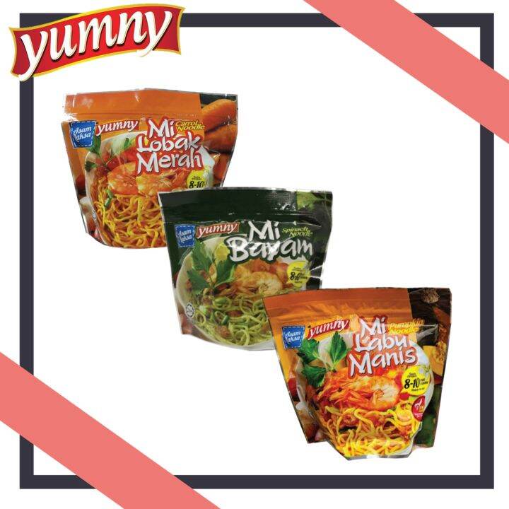 Instant Vegetable Noodles No Wax Asam Laksa II Mee Segera Sayur Lazada