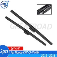 Wiper 4A Front Wiper Blades For Honda CRV CR-V MK4 2012 - 2016 Windshield Windscreen Front Window 26"+16"