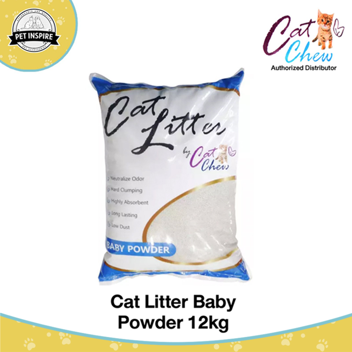 Pet Inspire Cat Chew Cat Litter Baby Powder 12kg Lazada PH