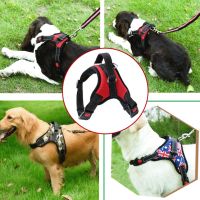 New Dog Soft Adjustable Harness Pet Large Dog Walk Out Harness Vest for Medium Dog Chest Strap Dog Harness Pets Accessories Collars