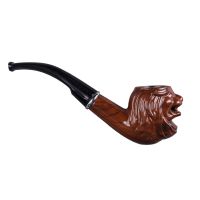 【CC】 Bakelite Personality Face Pipe Old-fashioned Resin Filter Carving Novice Entry Elementary Set