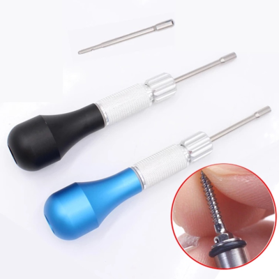 Dental Mini Screws Matching Tool Titanium Alloy Micro Screw Driver For Self Drilling