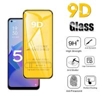 9d คลุมทั้งหมดกระจกนิรภัยสำหรับ Oppo A96 A76 A53 A94 A15s A31 A15 A33 A16k A12 A72 A16 A73 A9 A52 A5