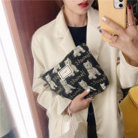 Large Women Leopard Cosmetic Bag Canvas Waterproof Zipper Make Up Storage Bag Travel Washing Makeup Organizer Beauty Case Clutch