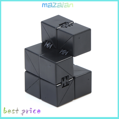 mazalan Infinity Magic Cube นิ้วของเล่นสำนักงานพลิกลูกบาศก์ปริศนาความเครียดบรรเทาก้อน