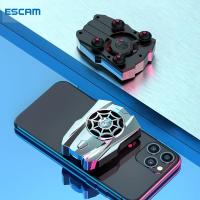 ESCAM P10แบบพกพาโทรศัพท์มือถือพัดลมทำความเย็นGamingหม้อน้ำจุกดูดCooler